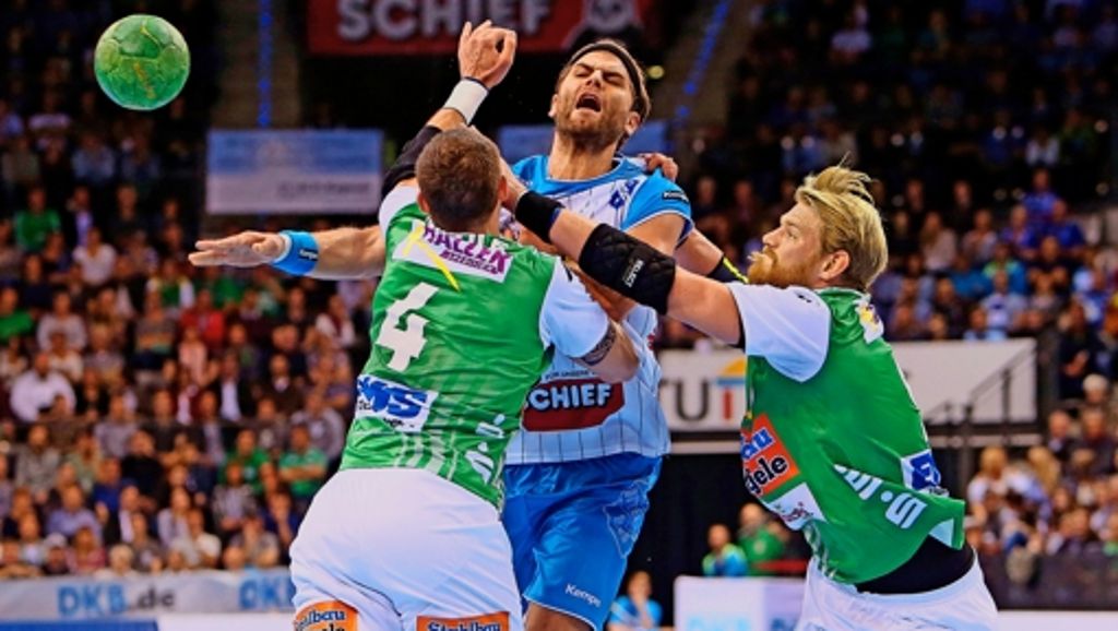 Handball-Derby in Stuttgart: Das blaue Wunder bleibt aus