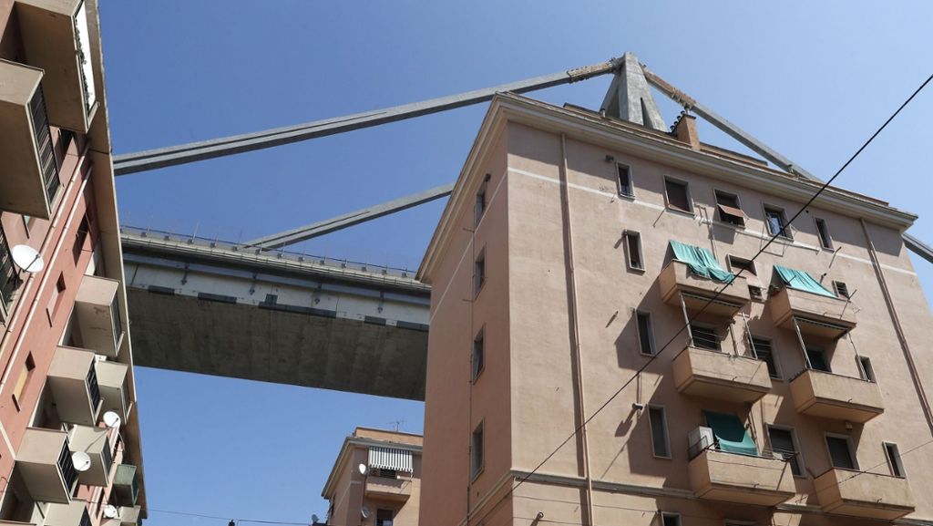 Brückeneinsturz in Genua: Morandi-Brücke unterlag besonderen Auflagen
