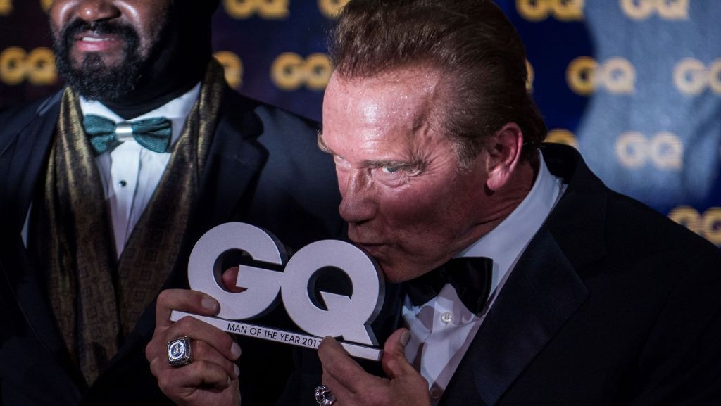 GQ Men of the Year: Arnold Schwarzenegger ist die GQ-Legende des Jahrhunderts