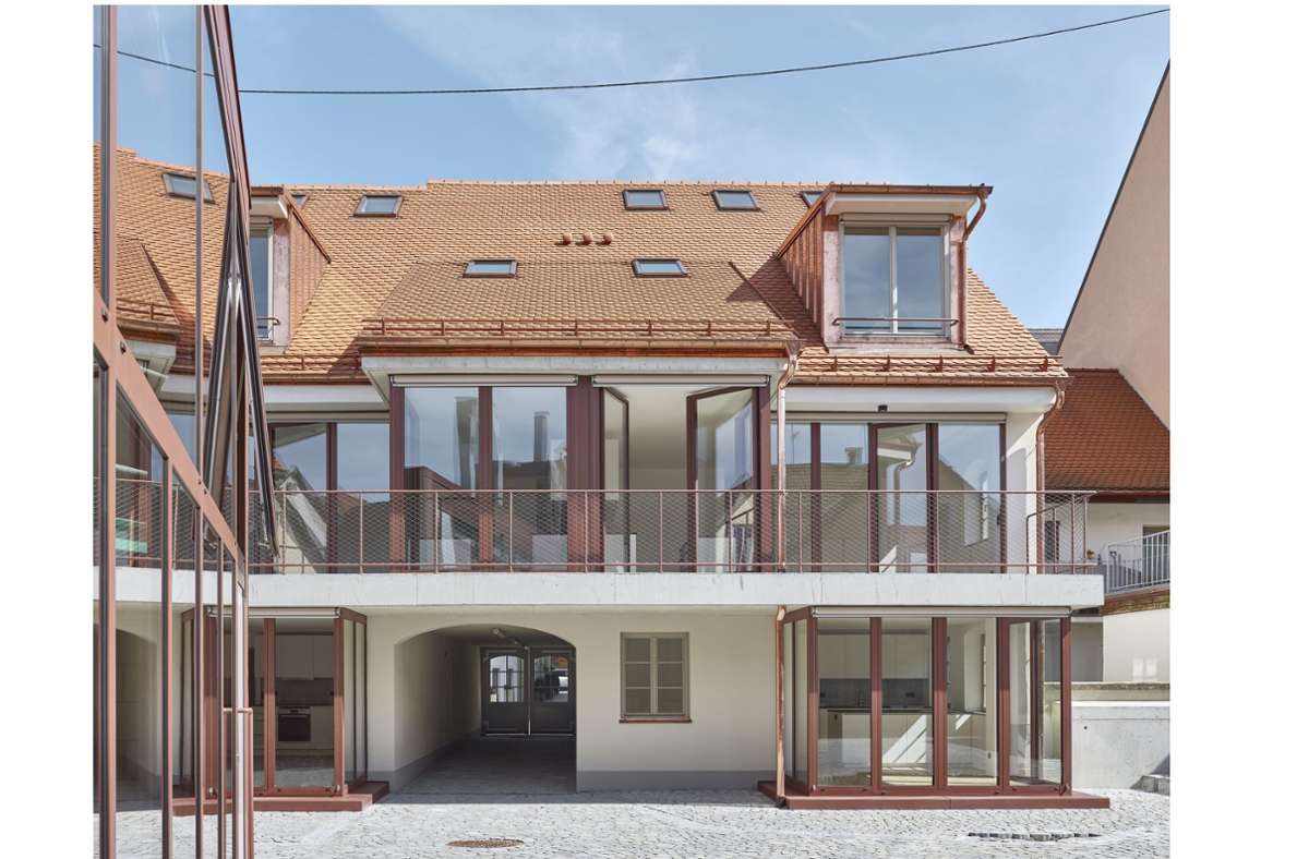 Architektin Stephanie Hirschvogel hat das „Grüne Haus“ in Schongau (Bayern) saniert und umgebaut.