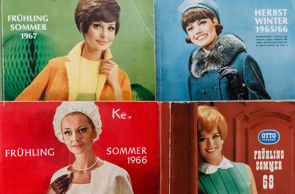 Vier Otto-Kataloge aus den 60er Jahren.