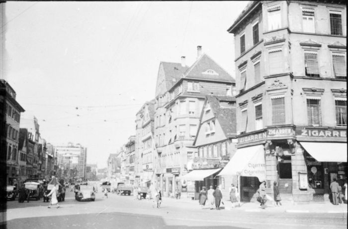 Virtueller Spaziergang durch Stuttgart 1942: So schön war die Hauptstätter Straße früher