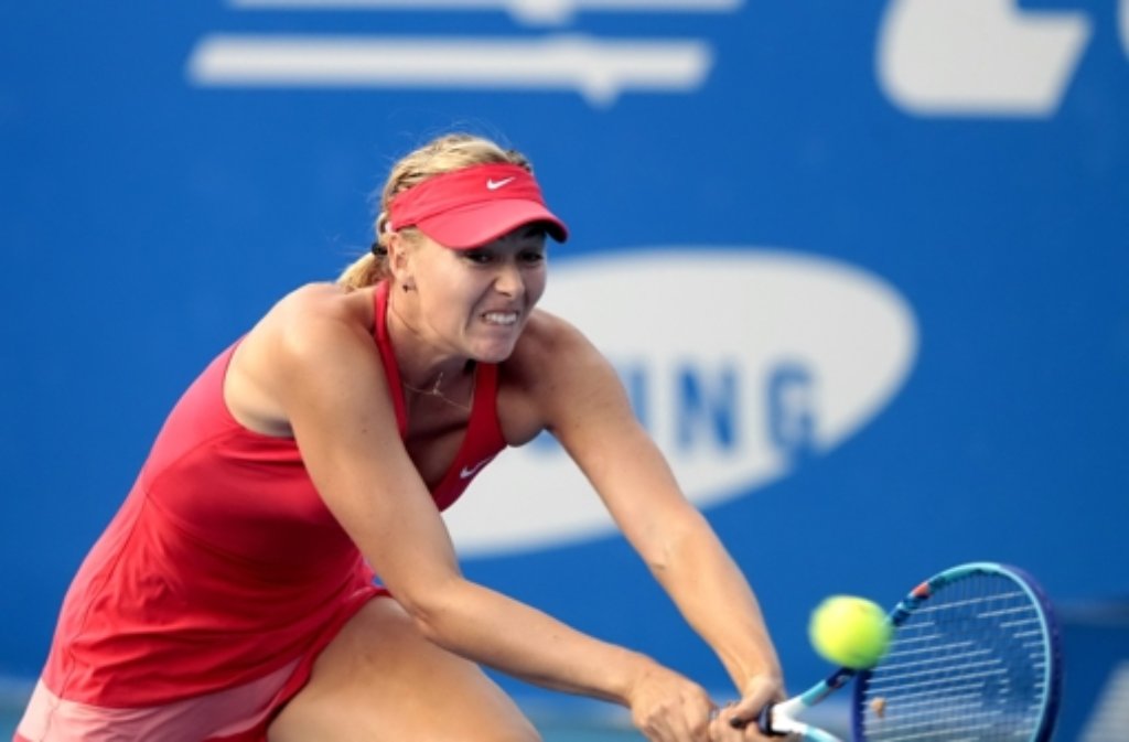 Maria Scharapowa (Russland) gewann gegen Shelby Rogers (USA) 6:4, 6:1 im ATP-Turnier in Acapulco
