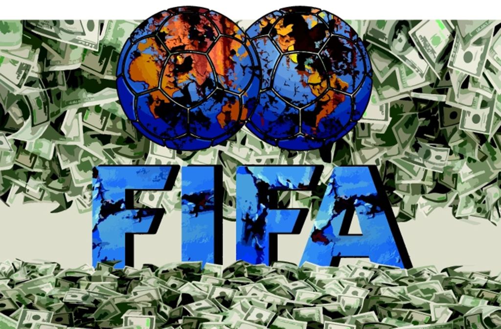 Der Geldregen für den Weltverband Fifa ist bei dieser  WM  nicht ganz so  immens   wie gewohnt. Foto: Ruckaberle