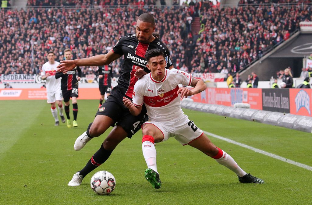 Nicolas Gonzalez konnte im Spiel gegen Bayer 04 Leverkusen nicht überzeugen.