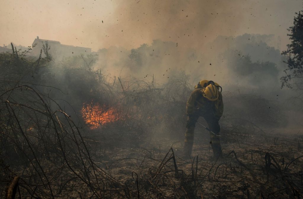Tausende Hektar Land fielen den Flammen zum Opfer.