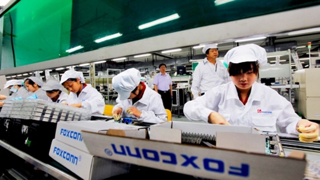Apple-Produzent Foxconn: In China  beginnt  der Kampf um Arbeiter