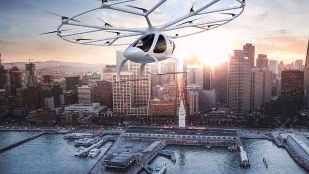 Flugtaxi der Zukunft: Volocopter in Bruchsal fliegt jetzt los