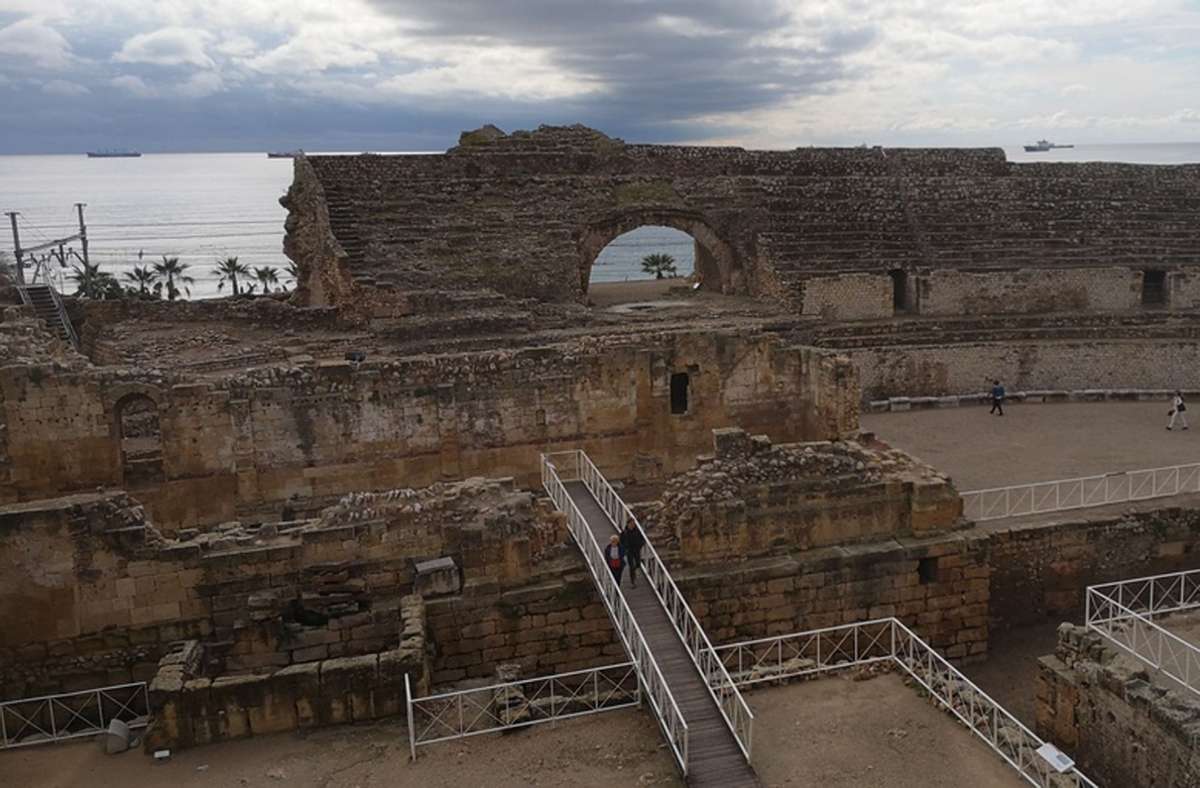 Im Amphitheater von Tarragona fanden die Gladiatorenkämpfe vor 12 000 Zuschauern statt.