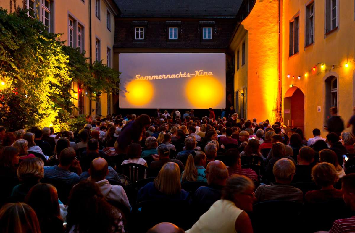 Wunderschne Sommernachtskino Mnster 2023 Bilder