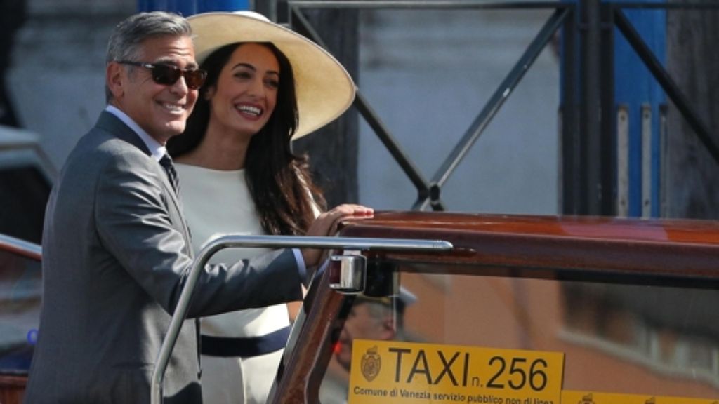 Fotos der Clooney-Hochzeit: Hello! und People teilen sich Rechte