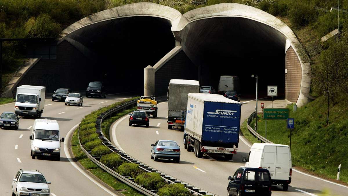 Arbeiten im Kappelbergtunnel: Untersuchungen bremsen Verkehr