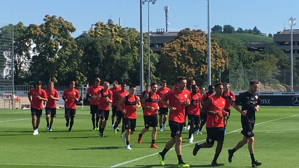 Erstes Training beim VfB Stuttgart läuft: Der Startschuss ist gefallen