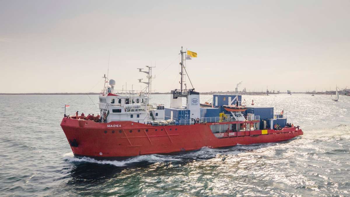 Seenotrettung: Italien setzt Sea-Eye-Schiff für zwei Monate fest