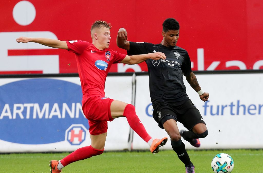 Gegen Zweitligist 1.FC Heidenheim unterlag das Team von Hannes Wolf mit 1:2.