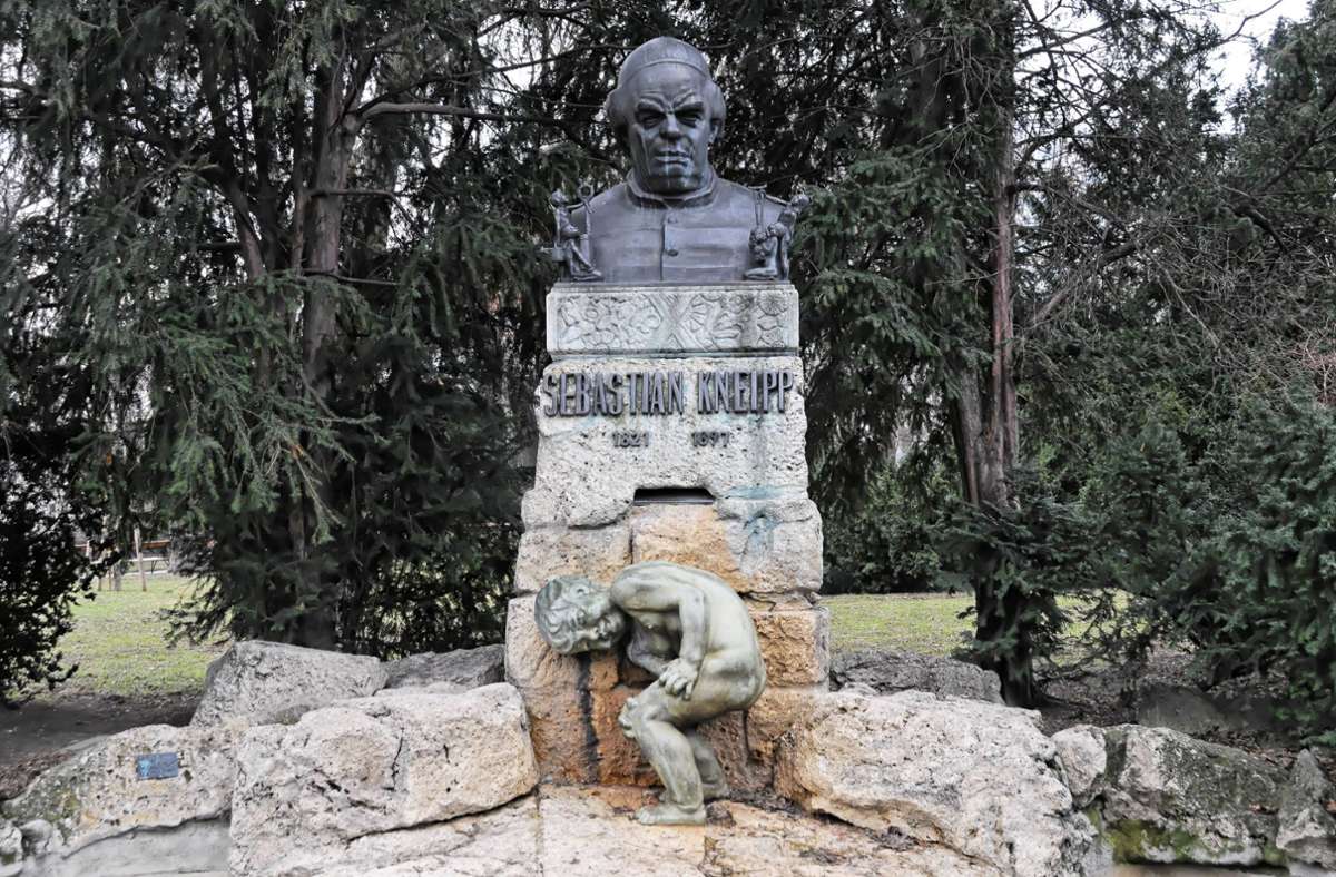 Denkmal für Kneipp im Wiener Stadtpark