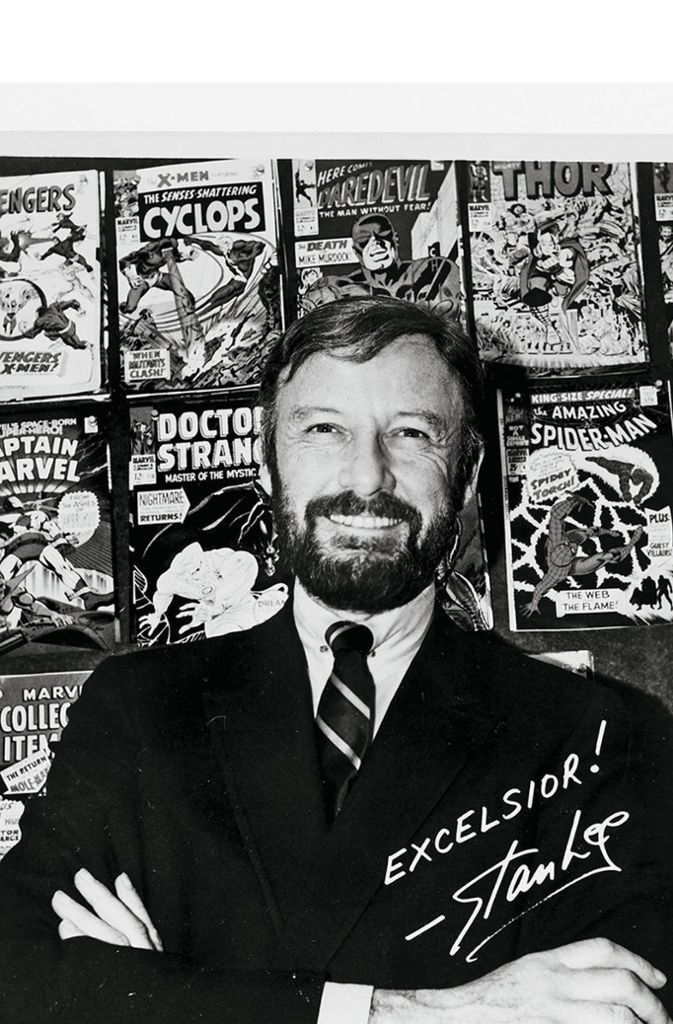 Stan Lee im Jahr 1968: „Excelsior“ war stets einer seiner Lieblingsausrufe.