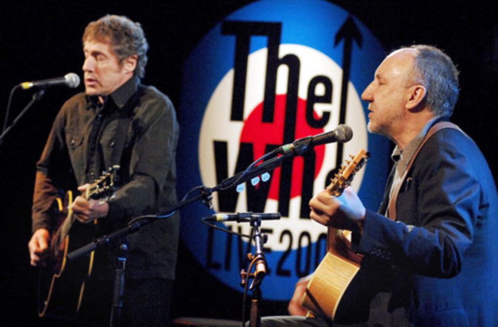 "The Who" standen im Jahr 2010 auf der Stadionbühne.