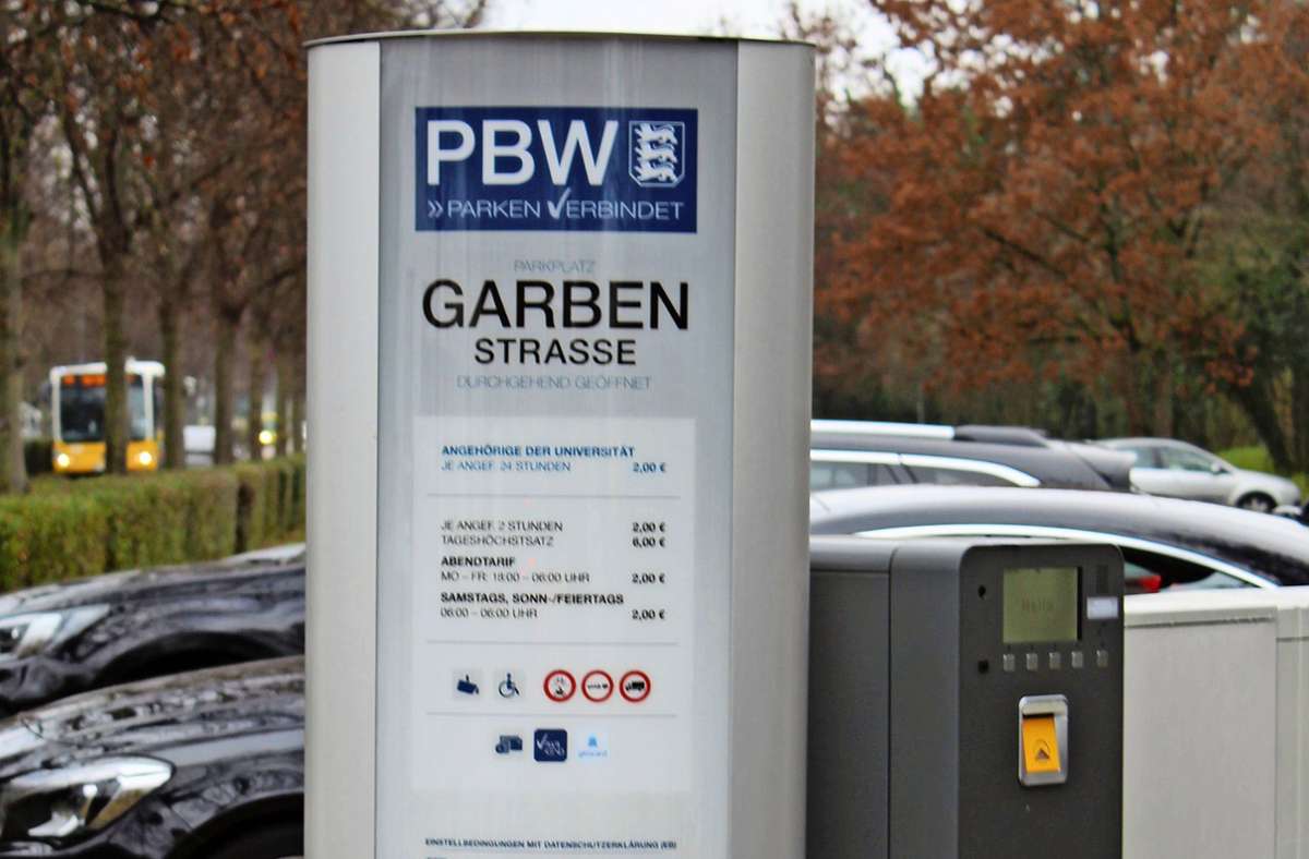 Das Parken auf dem Campus der Uni Hohenheim kostet jetzt. Foto: Jacqueline Fritsch