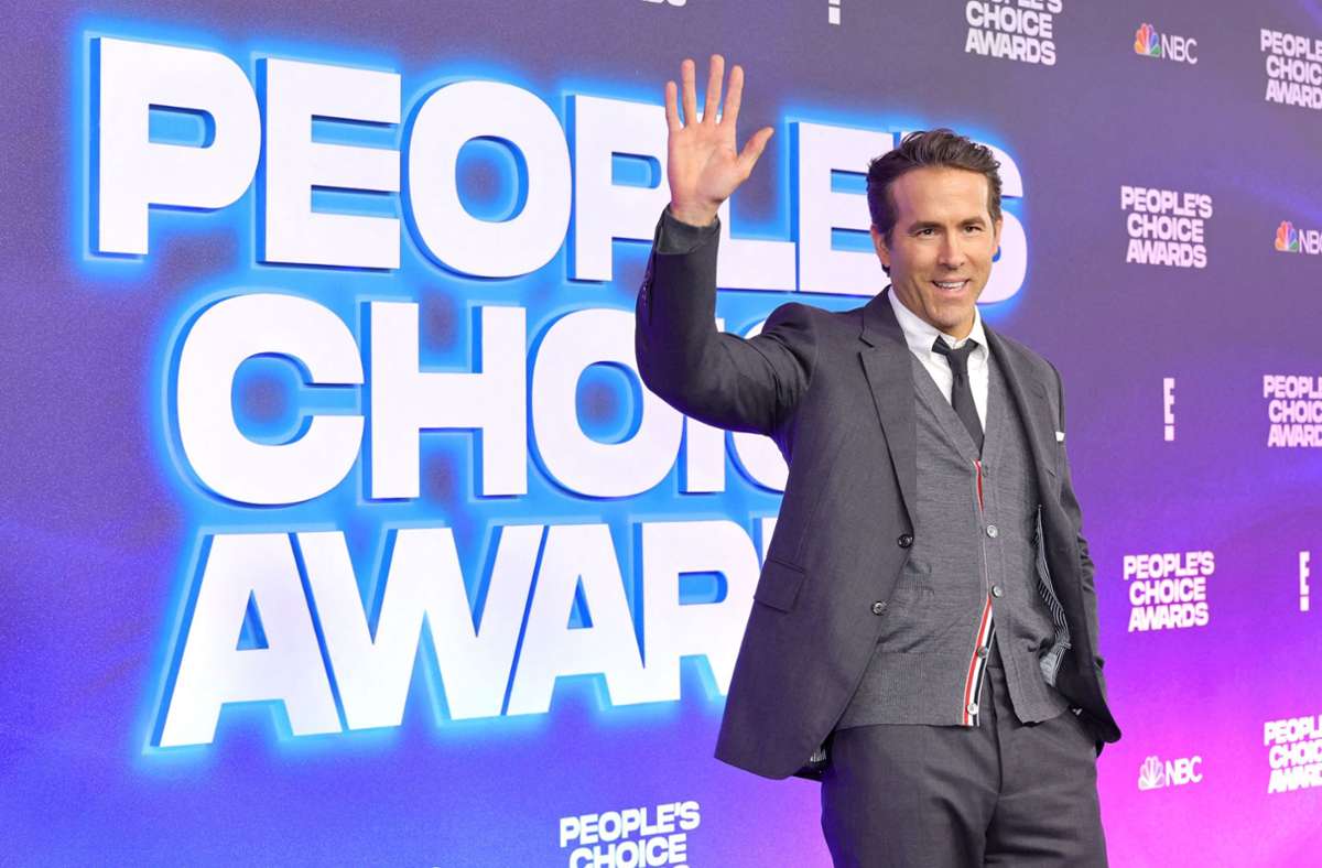 „Deadpool“-Star Ryan Reynolds gewann den Ehrenpreis als „Ikone“ des Jahres.