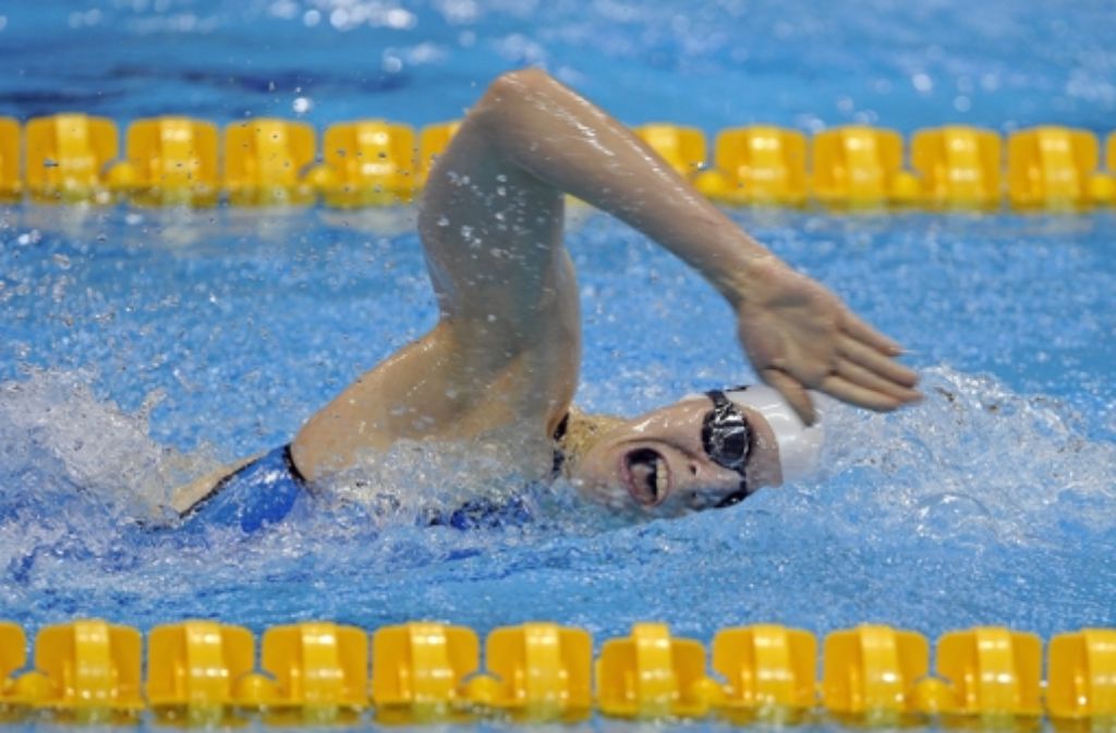 Die blinde Schwimmerin aus Berlin gewann bereits in Peking Bronze.