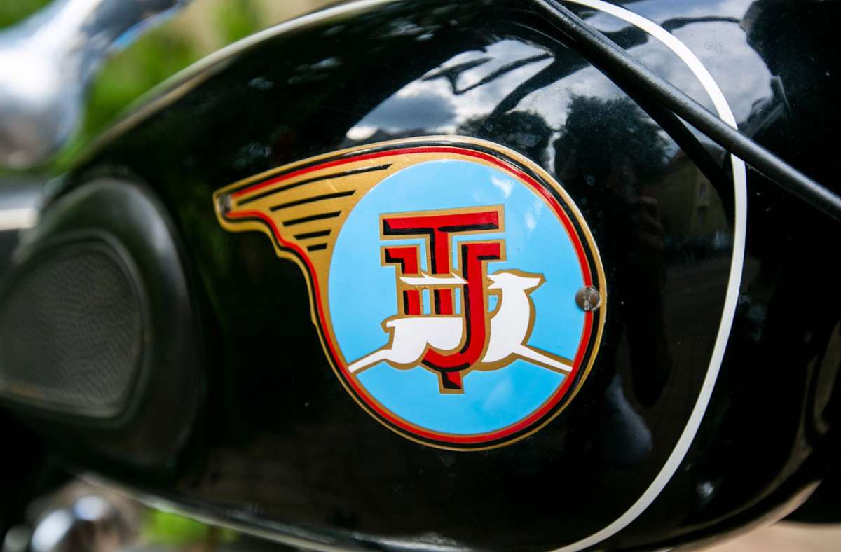 Diese UT-Logo tragen die bei Schwenk und Schnürle produzierten Motorräder.
