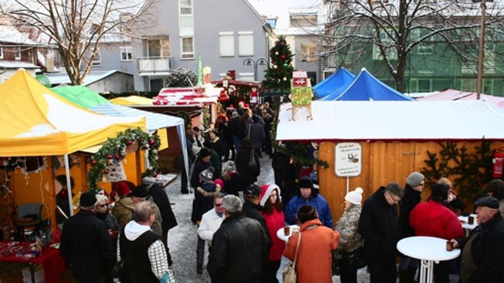 Weihnachtsmarkt in Zuffenhausen: Ein bisschen Wehmut liegt in der Luft