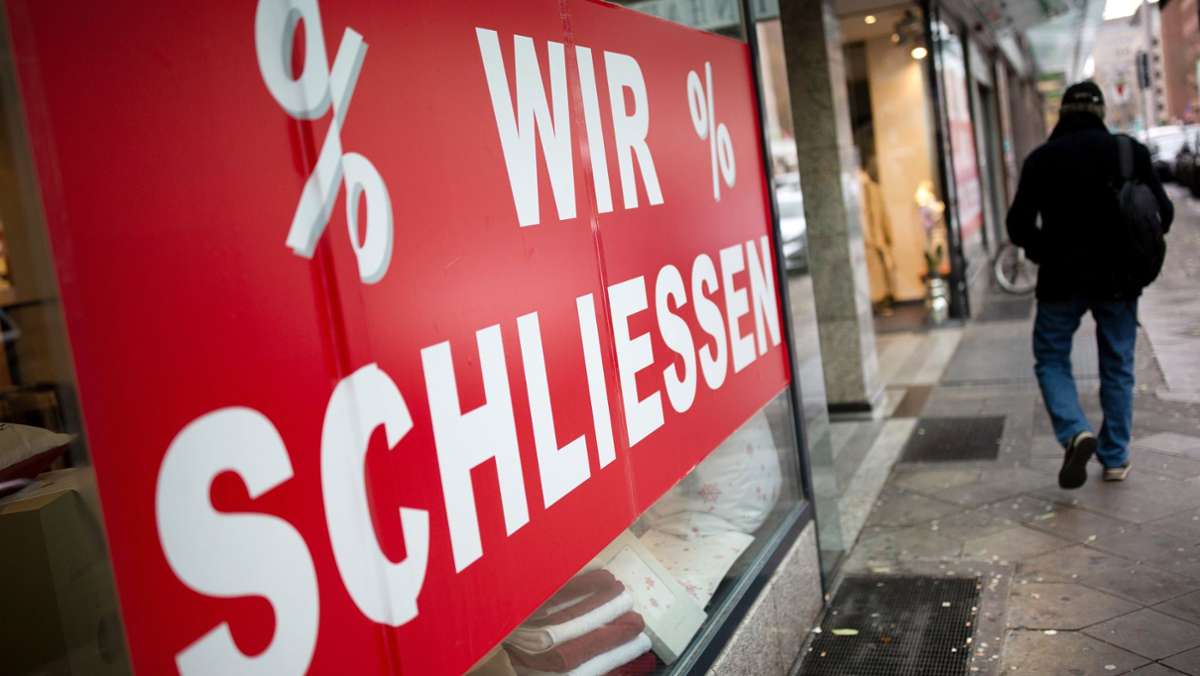 Handelsverband Baden-Württemberg: Zahl der Insolvenzen wird wohl steigen