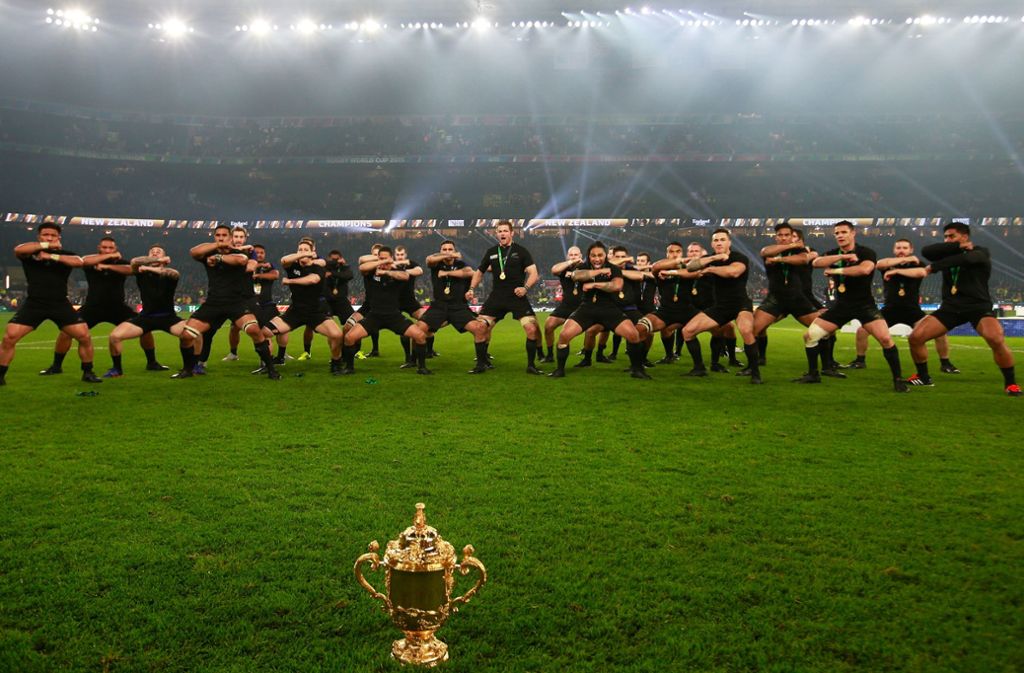 2011 und 2015 gewannen die Neuseeländer den Titel bei der Rugby-WM. Gelingt ihnen nun der Hattrick?