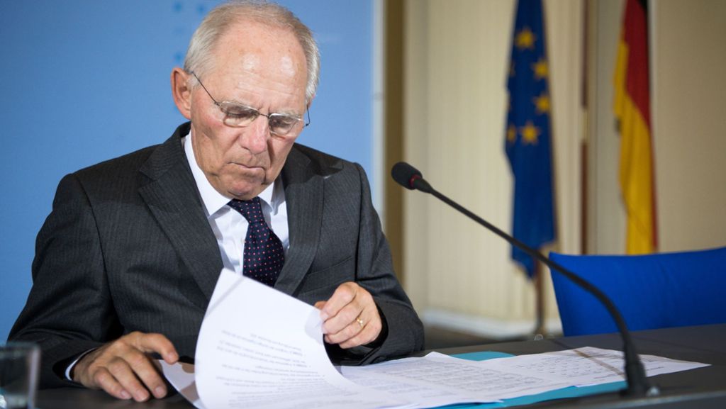 An Schäuble adressiert?: Explosives Paket im Finanzministerium abgefangen