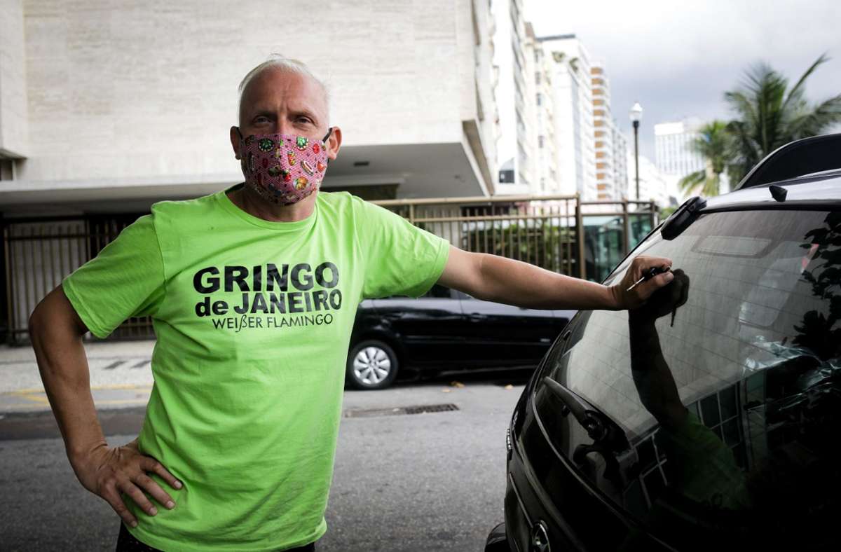 In der Corona-Pandemie organisiert Weber Rosa alias Gringo de Janeiro eine Hilfsaktion mit Spendengeldern von Kevin Kuranyi.