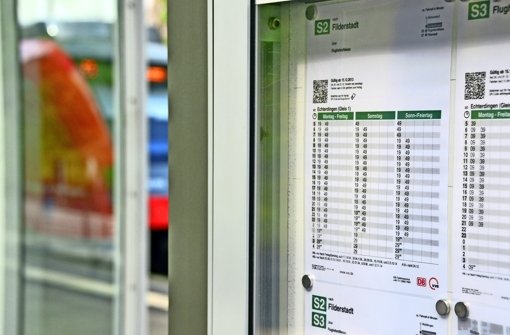 Wie stark bringt Stuttgart 21 den S-Bahn-Fahrplan aus dem Takt? Ergebnisse eines aktuellen Stresstests hält die Stadt noch zurück. Foto: Norbert J. Leven