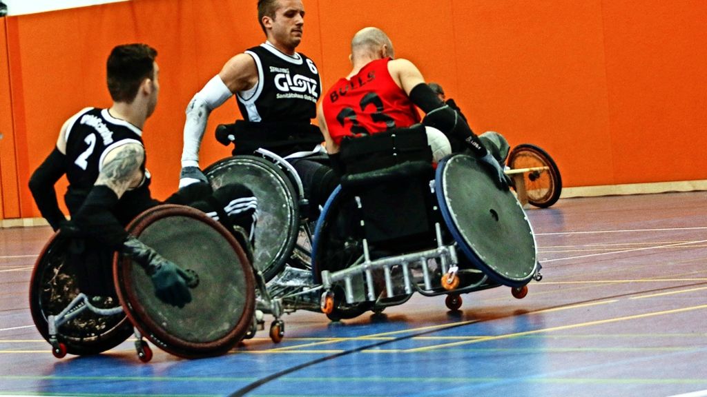 Rollstuhl-Rugby in Fellbach: Wahrlich nichts für schwache Reifen
