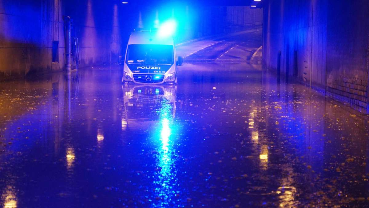 Starkregen, Sturmböen, Hagel: So heftig traf die Superzelle die Region Stuttgart