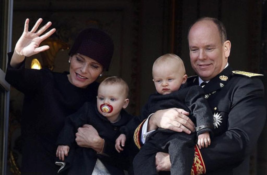 Doppeltes Baby-Glück: Gabriella und Jacques heißen die Zwillinge von Fürst Albert von Monaco und seiner Frau Charlène.