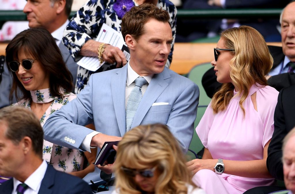 Schauspieler Benedict Cumberbatch ist regelmäßig Gast ...