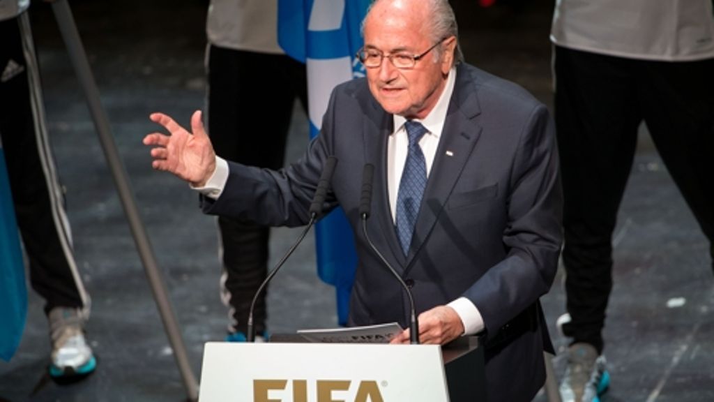 Blatter in Zürich: Schwierige Zeiten für die Fifa