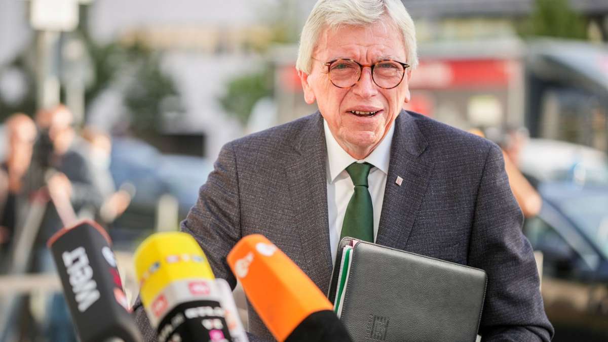 Nachfolgedebatte in Hessen: Bouffier denkt offenbar über Abschied nach