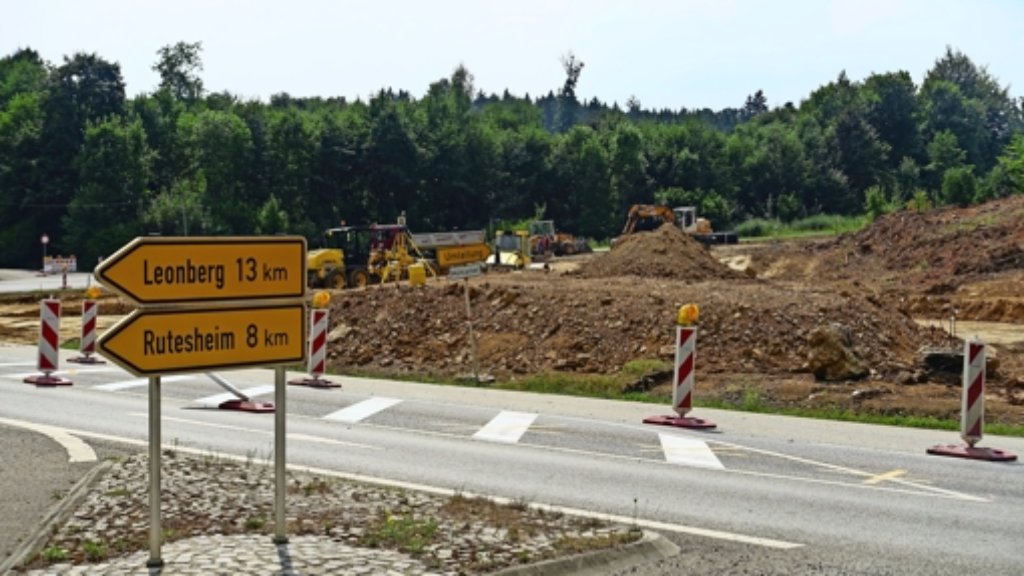 Friolzheim/Heimsheim: Ein Kreisverkehr entlastet bald die  Dieb-Kreuzung