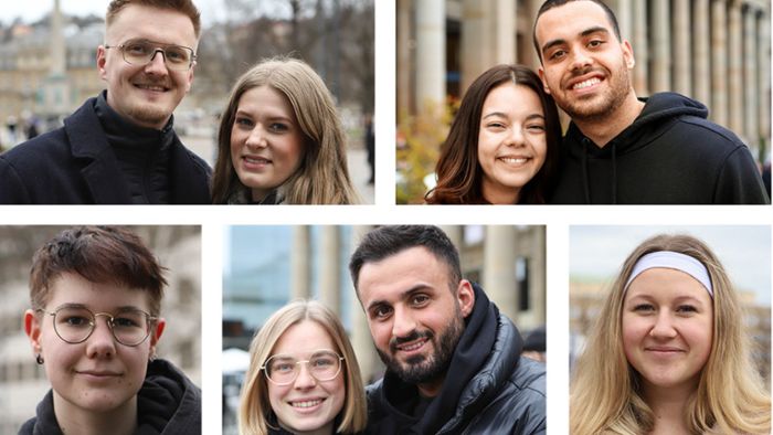 Singles und Paare aus der Region Stuttgart: Wie junge Menschen den Valentinstag feiern