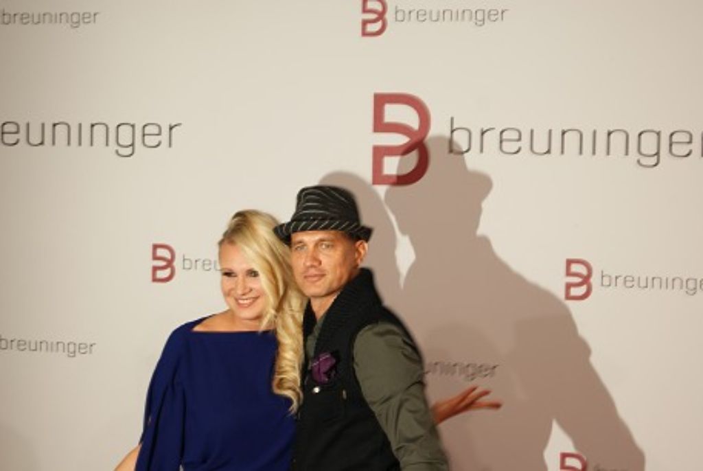 Schauspieler Ralf Bauer mit der ehemaligen Profiturnerin Magdalena Brzeska