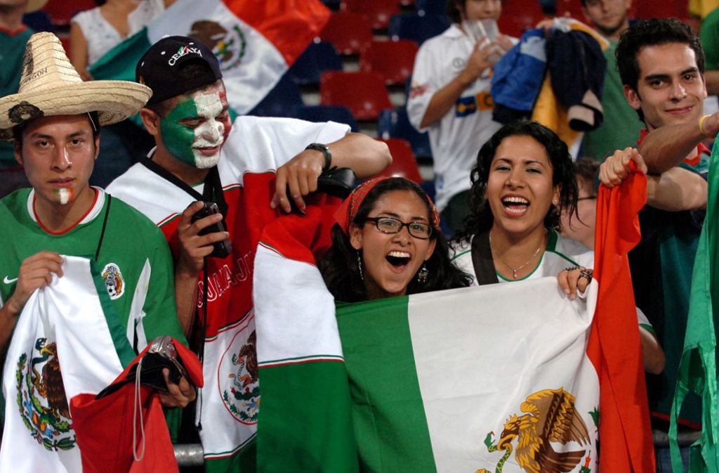 Die mexikanischen Fans sind für ihr Temperament bekannt.