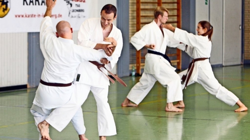 Karate: Erst der Kampf –  dann das Vergnügen