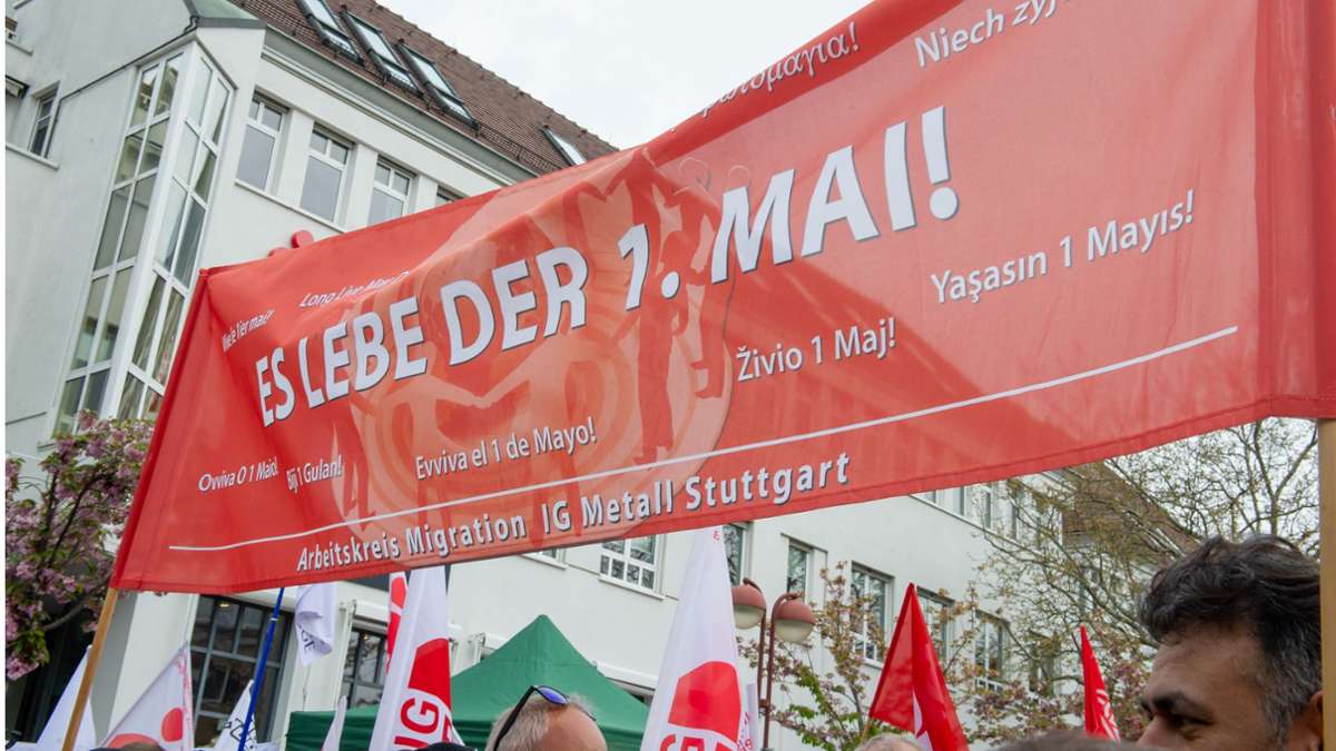1. Mai der Gewerkschaften Tag der Arbeit Zeit der Offenheit