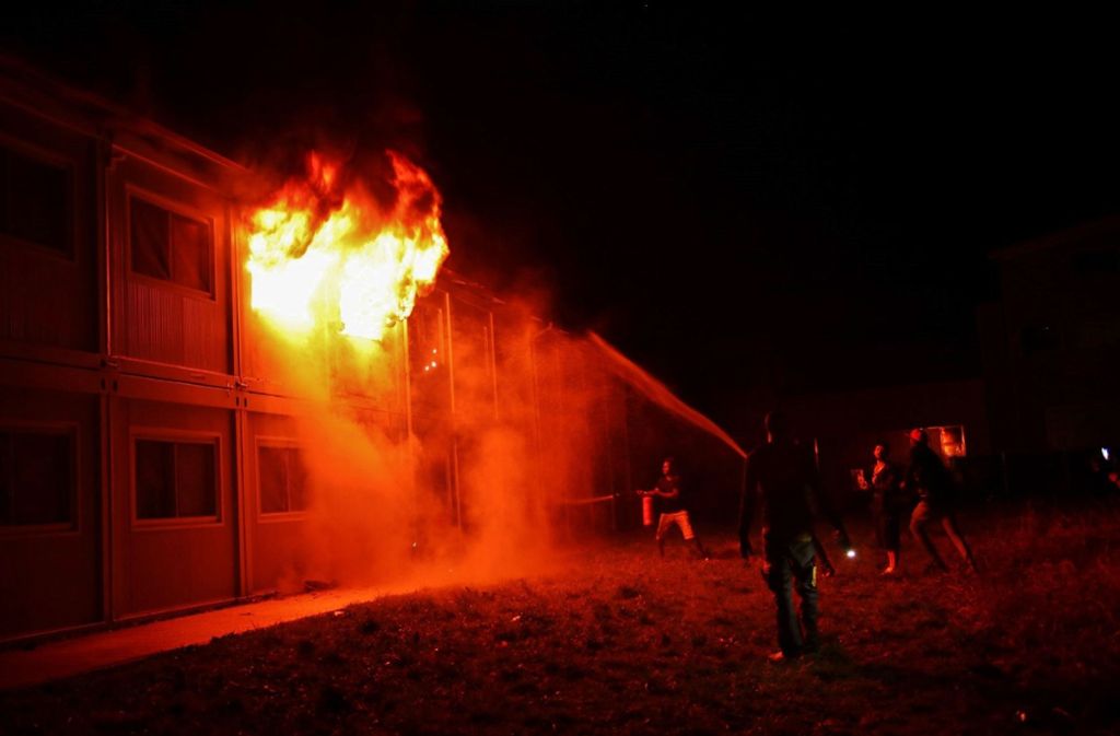 Im März 2018 brannte es in einem Asylbewerberheim in Urbach – ein 23-jähriger Bewohner räumte die Tat später ein.