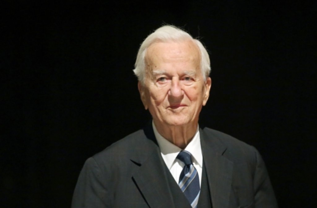 Richard von Weizsäcker im Jahr 2013