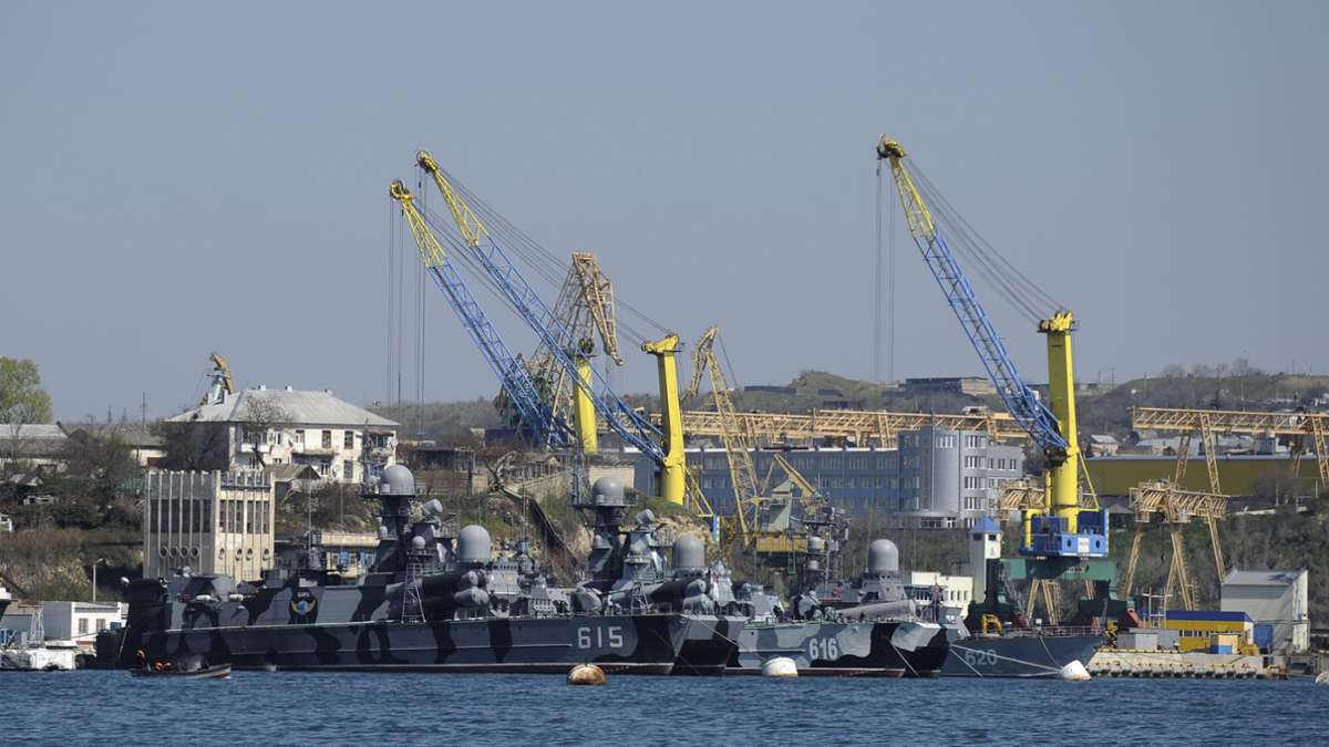 Drohnen-Angriff vor Krim: Russisches Kriegsschiff bei Drohnenattacke versenkt