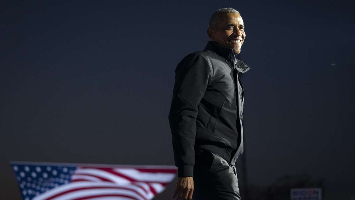 Passionierter Basketballer: Obama sorgt mit sauberem Drei-Punkte-Wurf für erfolgreiche Wahlkampfaktion