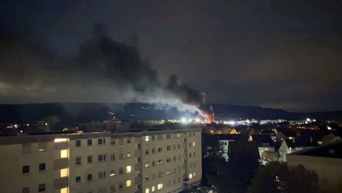Feuer auf der Baustelle des SV Leonberg/Eltingen: Rund 250 000 Euro Brandschaden