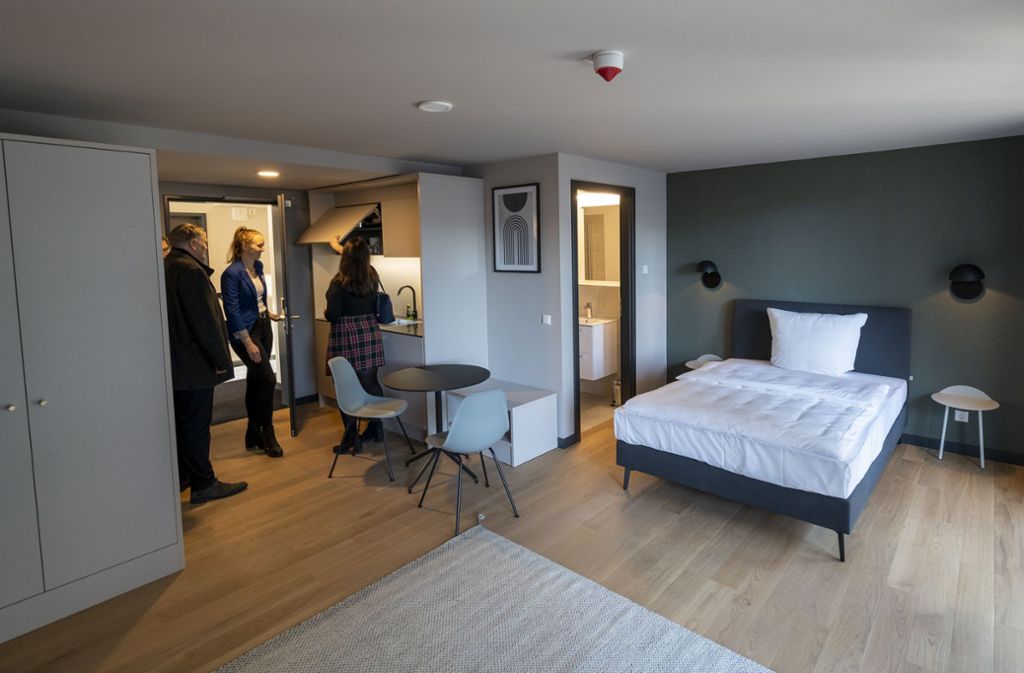 Die Apartments haben Größen zwischen XS und L und kosten zwischen 1000 und 2000 Euro im Monat – all inclusive.
